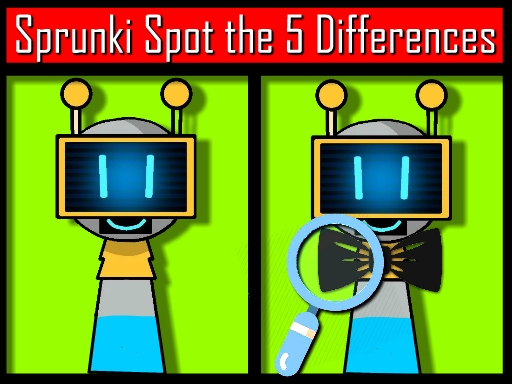 Sprunki Spot the 5 Differences_img
